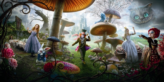 Review] “Alice in Wonderland” (2010) – Một thế giới thần tiên mới mẻ và khác lạ | Hanayuki